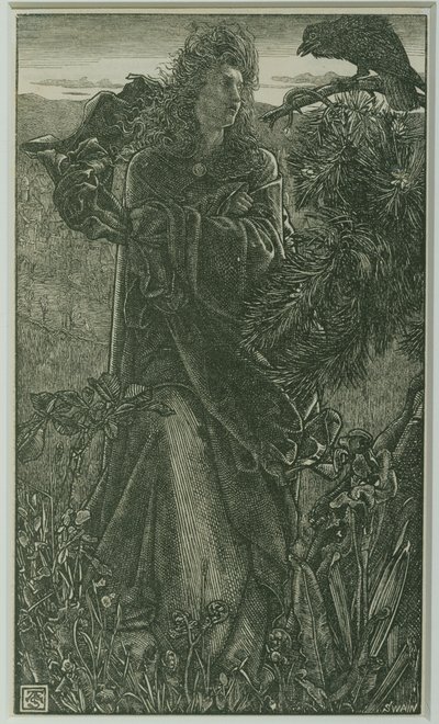 Harald Harfagr (d.c.940) av Anthony Frederick Augustus Sandys