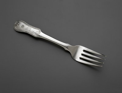 Gaffel, c. 1820-1858 (silver) av Anthony Rasch