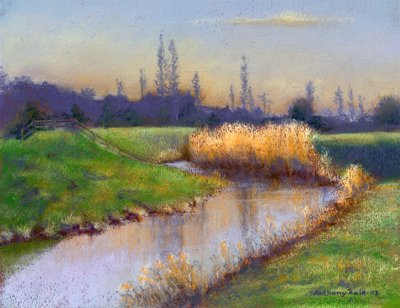 Vinterkväll på Clyst, 2003 av Anthony Rule