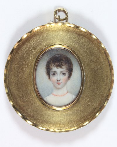 Georgiana Augusta Frederica Seymour (emalj) av Anthony Stewart
