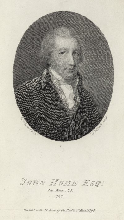 Porträtt av John Home av Anthony Stewart