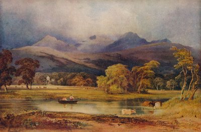 Glen Finlass, c1846 av Anthony Vandyke Copley Fielding