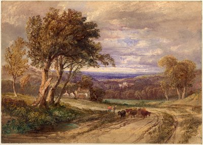 Lanercost Priory av Anthony Vandyke Copley Fielding