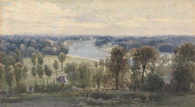 Richmond Hill av Anthony Vandyke Copley Fielding