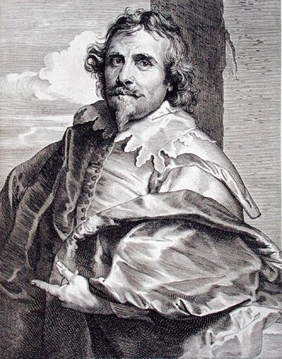 Daniel Mytens (c.1590-c.1647), graverad av Paulus Pontius (1603-58) (gravyr) av Anthony van (after) Dyck