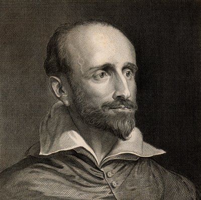 Guido Bentivoglio (1579-1644) av Anthony van (after) Dyck