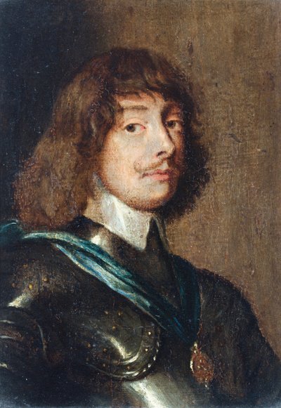 Porträtt av Algernon Percy av Anthony van (after) Dyck