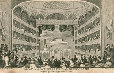 Inifrån av Theatre Royal, Drury Lane, London av Anthony van Assen