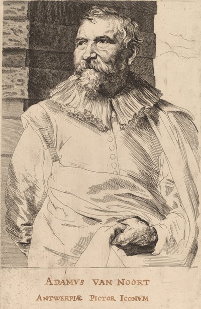 Adam van Noort, troligen 16261641. av Anthony van Dyck