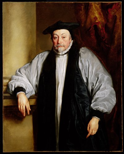 Ärkebiskop Laud (1573-1645) c.1635-37 (och detalj 62514) av Anthony van Dyck