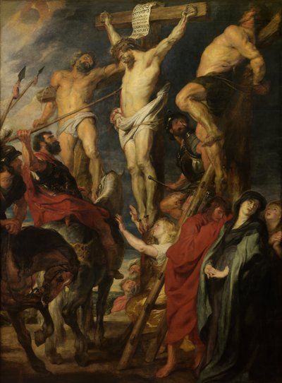 Kristus på korset, "Le coup de lance av Anthony van Dyck
