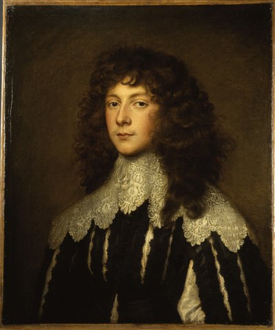Överste Lord Charles Cavendish (olja på duk) av Anthony van Dyck