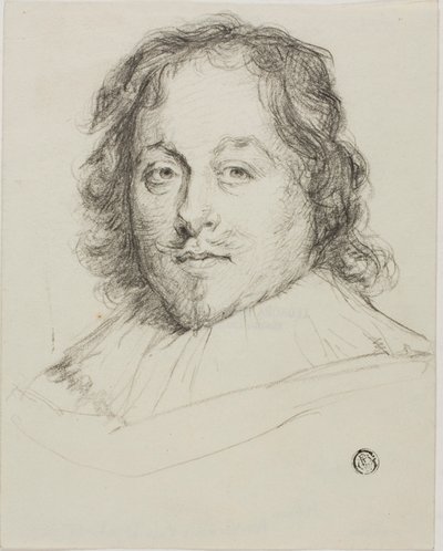 Constantine Huygens av Anthony van Dyck