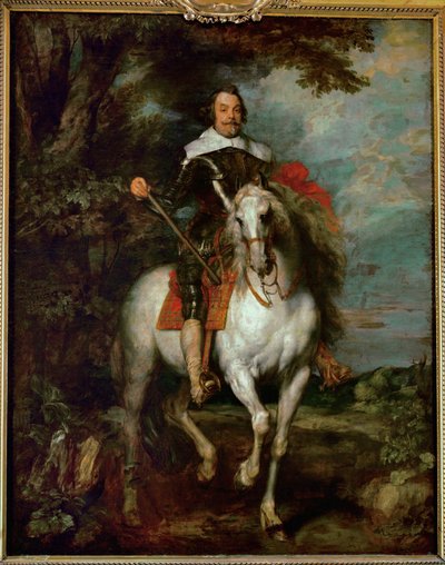 Francisco de Moncada, greve av Ossuna, ambassadör och befälhavare för de spanska trupperna i Nederländerna ... av Anthony van Dyck