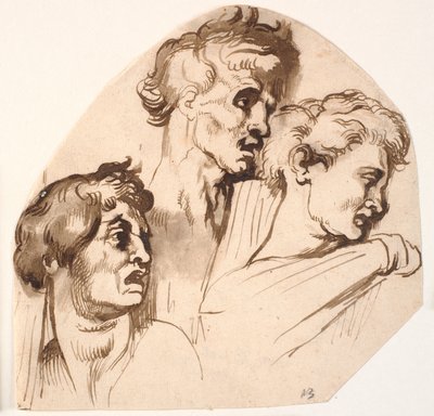 Chefer för prokonsulns liktorer och rådgivare av Anthony van Dyck