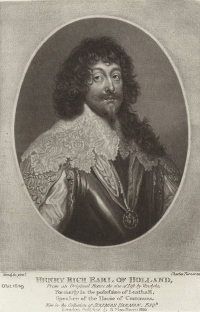 Henry Rich, jarl av Holland av Anthony van Dyck