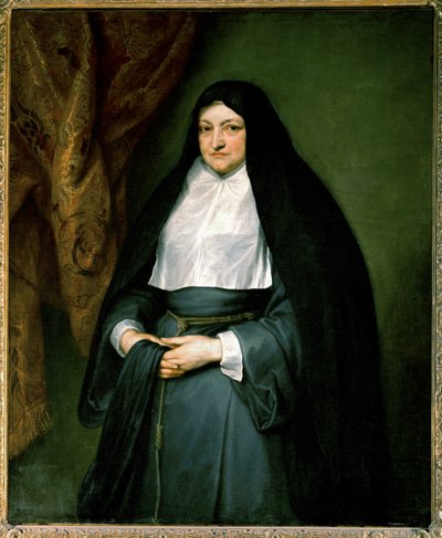 Infanta Isabella Clara Eugenia, regent av Spanska Nederländerna, hustru till Erzherzog Albrecht ... av Anthony van Dyck