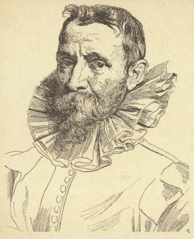 Jan Brueghel den äldre, flamländsk målare av Anthony van Dyck