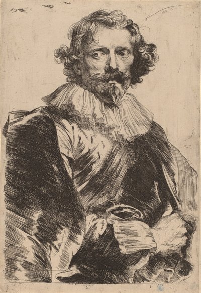 Lucas Vorsterman, troligen 16261641. av Anthony van Dyck