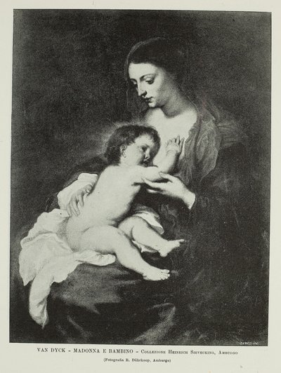 Madonna med barn av Anthony van Dyck