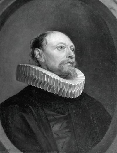 Man with a Ruff, 1600-talet. av Anthony van Dyck