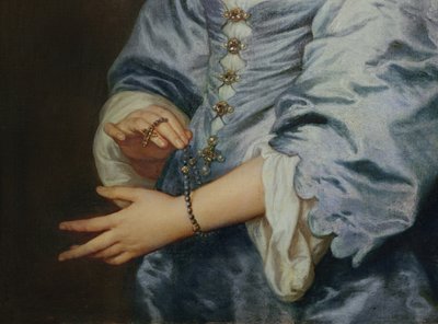 Marie Ruthven, Lady van Dyck, ca 1639 av Anthony van Dyck