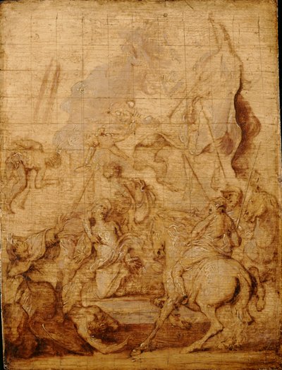 Sankt Georgs martyrskap av Anthony van Dyck