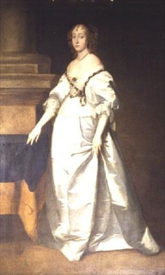 Penelope, grevinna av Pembroke (olja på duk) av Anthony van Dyck