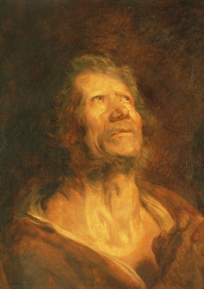 Peter aposteln (olja på duk) av Anthony van Dyck