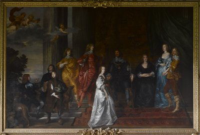Philip Herbert (1584-1650), 4:e earlen av Pembroke och hans familj av Anthony van Dyck