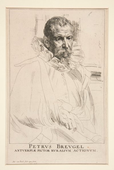 Pieter Brueghel, den yngre av Anthony van Dyck