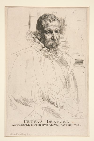 Pieter Brueghel den yngre av Anthony van Dyck