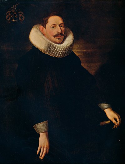 Porträtt av Alexander Triest, Baro Dauweghem, c1630 av Anthony van Dyck