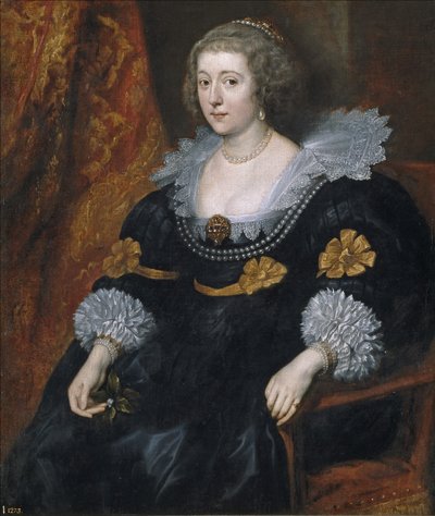 Porträtt av Amalia av Solms-Braunfels 1602-1675 av Anthony van Dyck