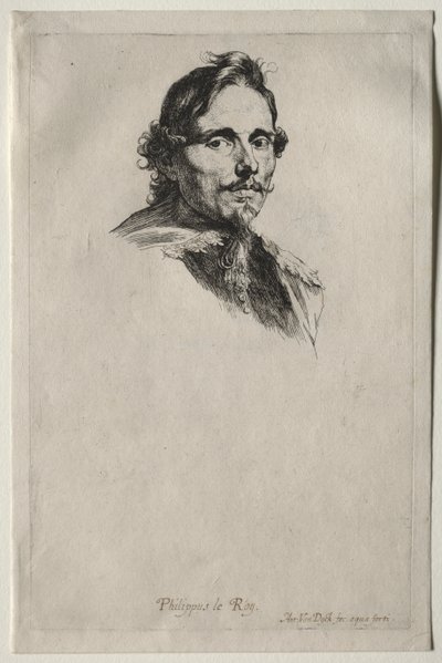 Porträtt av baron Philippe Le Roy av Anthony van Dyck