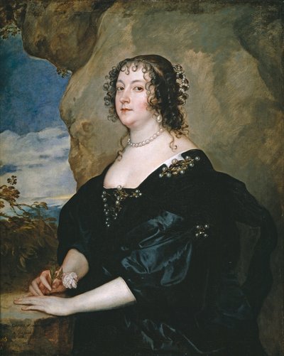 Porträtt av Beatrice Hemmema, grevinna av Oxford (1580-1655) av Anthony van Dyck