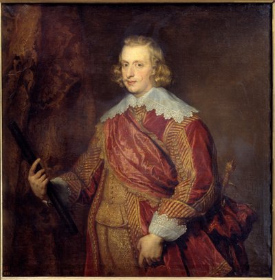 Porträtt av kardinal spädbarn Ferdinand av Österrike (1609-1641) Målning av Anton Van Dyck (1599-1641) (ec.flam.) Sön 1,07x1,06 m Madrid, Pradomuseet av Anthony van Dyck