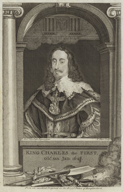 Porträtt av Karl I av England av Anthony van Dyck