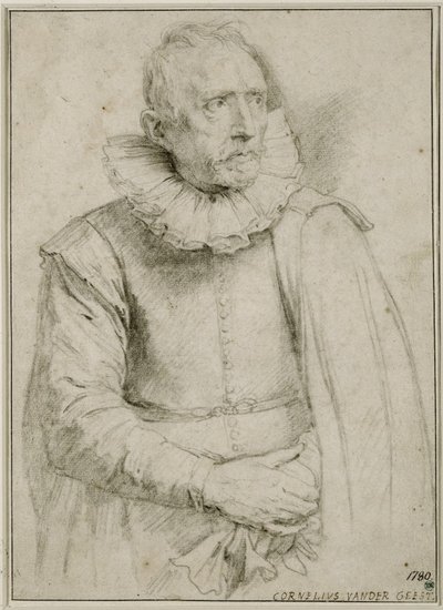 Porträtt av Cornelis van der Geest av Anthony van Dyck