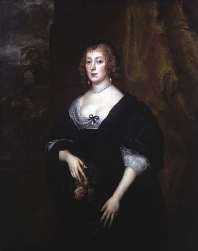 Porträtt av Dorothy, Lady Dacre (f.1605) av Anthony van Dyck