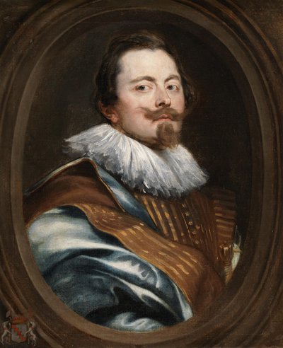 Porträtt av Frederick Marselaer, diplomat av Anthony van Dyck