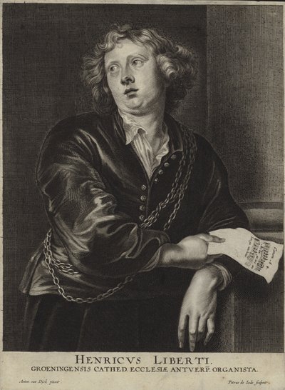 Porträtt av Henrik av Groeninghen av Anthony van Dyck