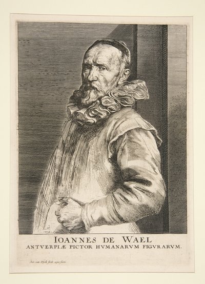 Porträtt av Jan de Wael (1558-1633) av Anthony van Dyck
