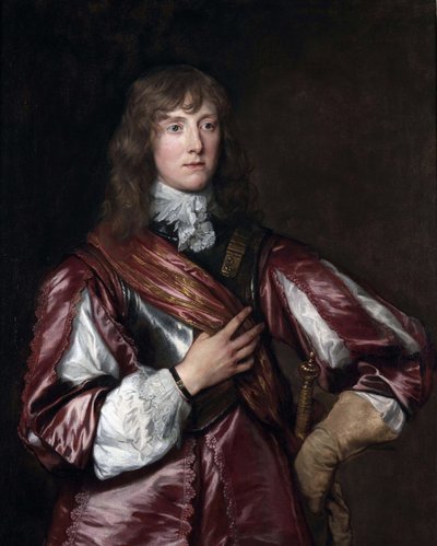 Porträtt av John Belasyse, 1:a baron Belasyse. av Anthony van Dyck