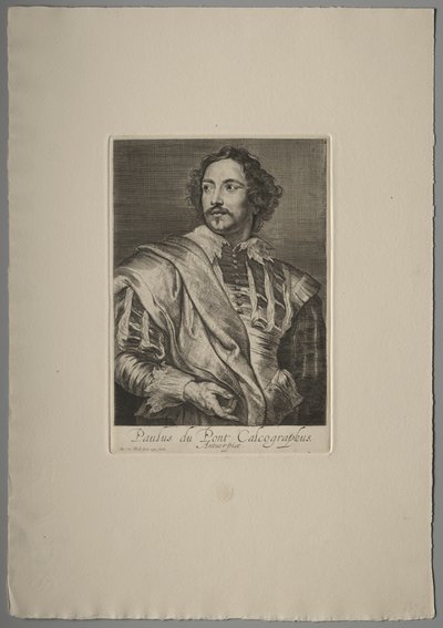 Porträtt av Paul du Pont av Anthony van Dyck