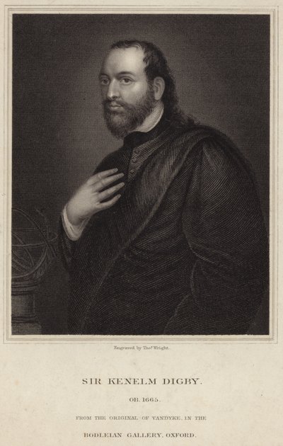 Porträtt av Sir Kenelm Digby av Anthony van Dyck