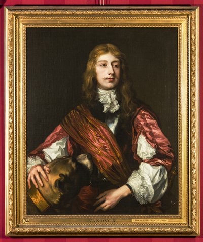 Porträtt av Thomas Killigrew, Poeten av Anthony van Dyck