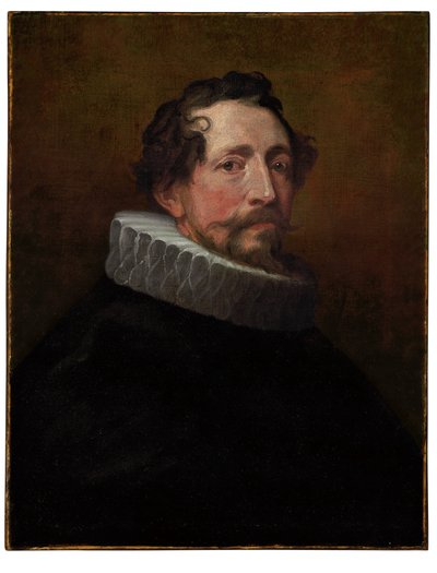 Porträtt av en gentleman, bystlång av Anthony van Dyck