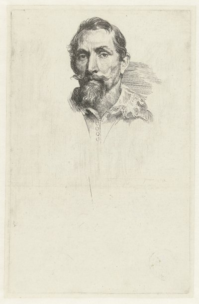 Porträtt av Frans Snijders av Anthony van Dyck