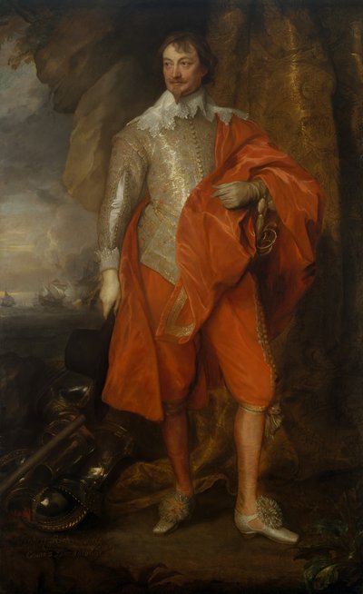 Robert Rich 1587-1658, andre earl av Warwick, ca. 1632-35. av Anthony van Dyck
